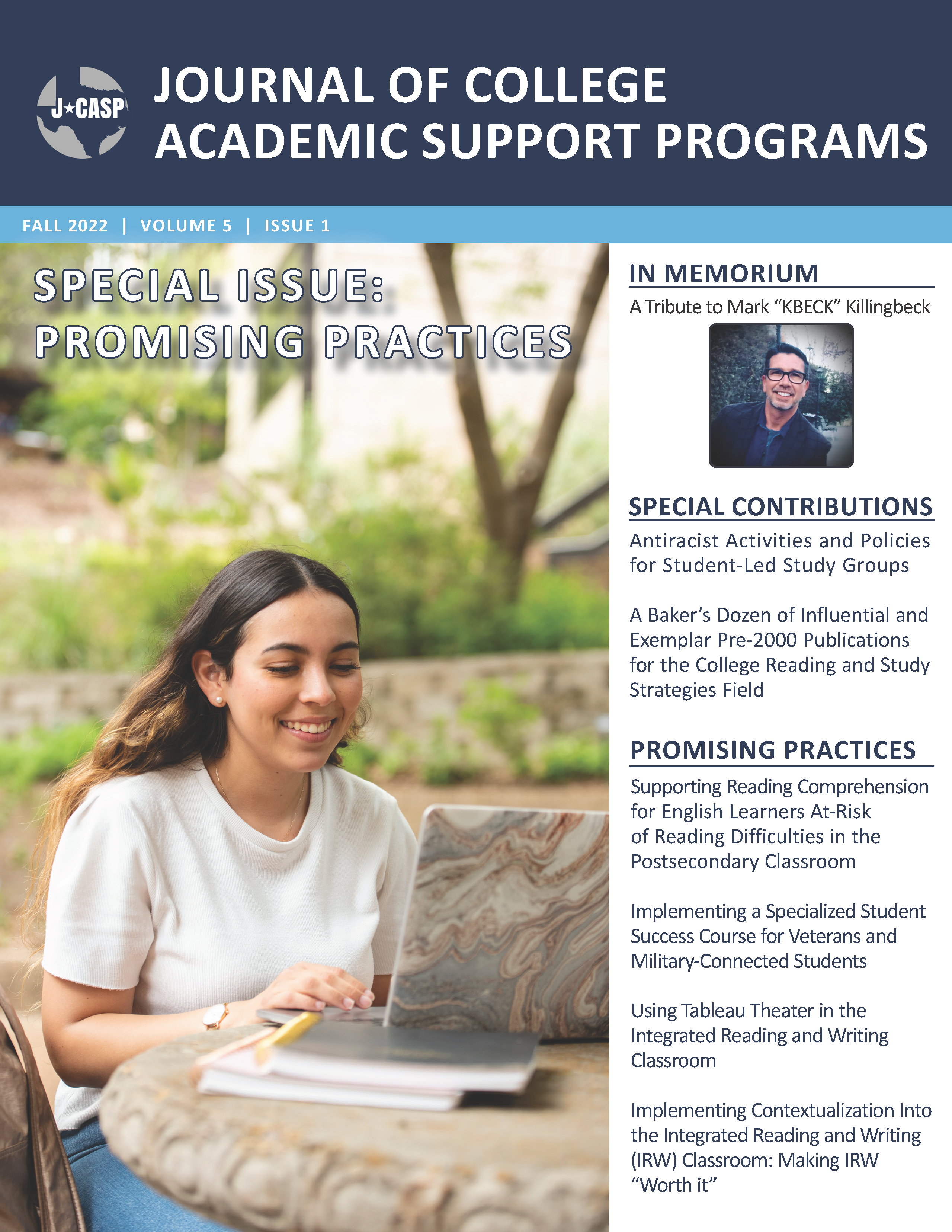 					View Vol. 5 No. 1 (2022): Journal of College Academic Support Programs: Fall 2022
				